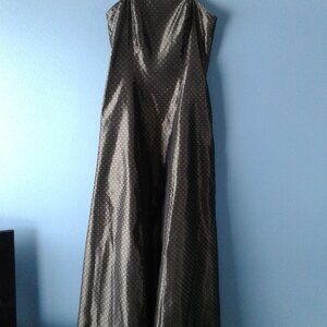 Full length dress Evening gown Size M Dark green